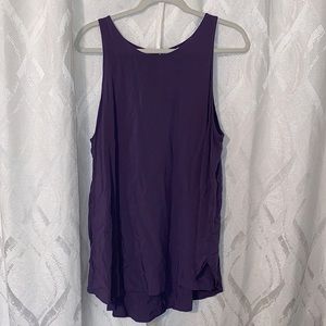 Purple Sleeveless Top